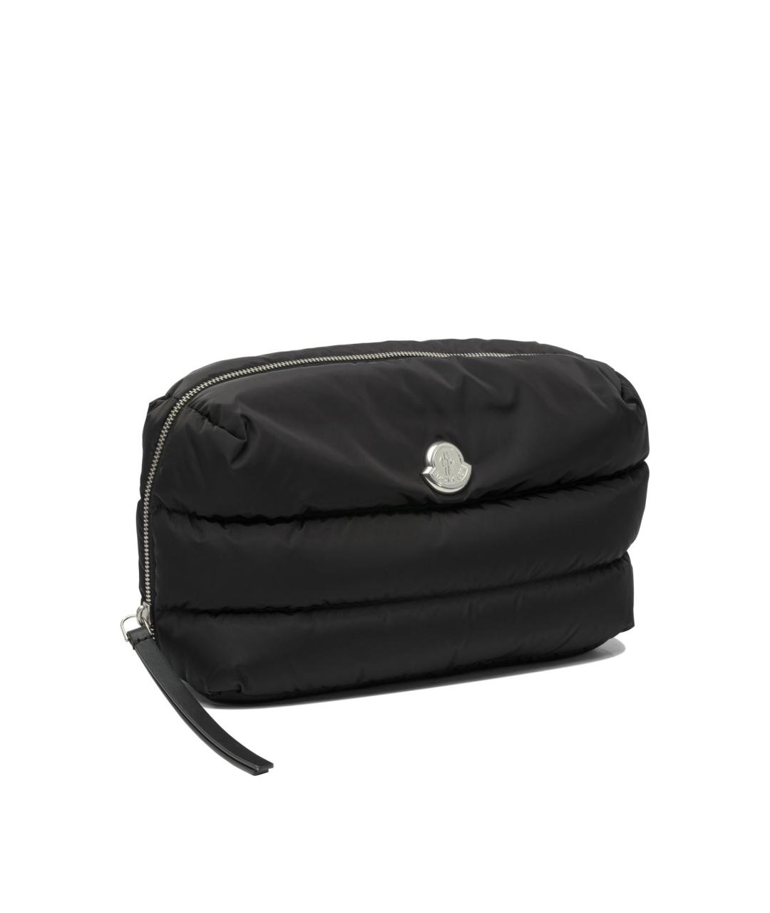 MONCLER Черная тканевая сумка через плечо, фото 2