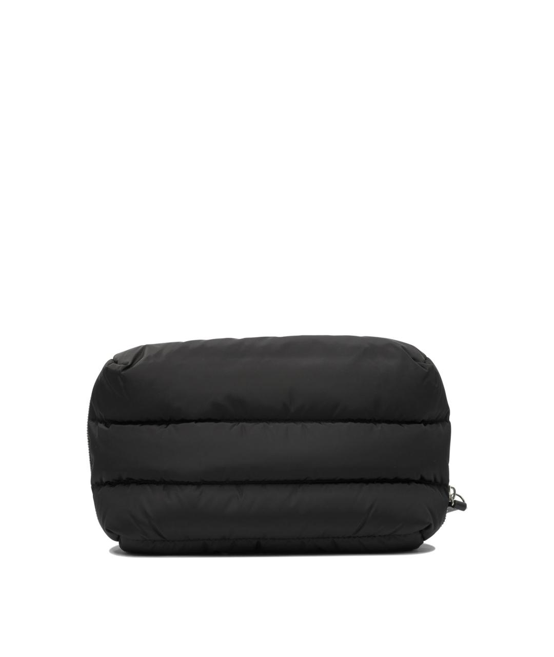 MONCLER Черная тканевая сумка через плечо, фото 3