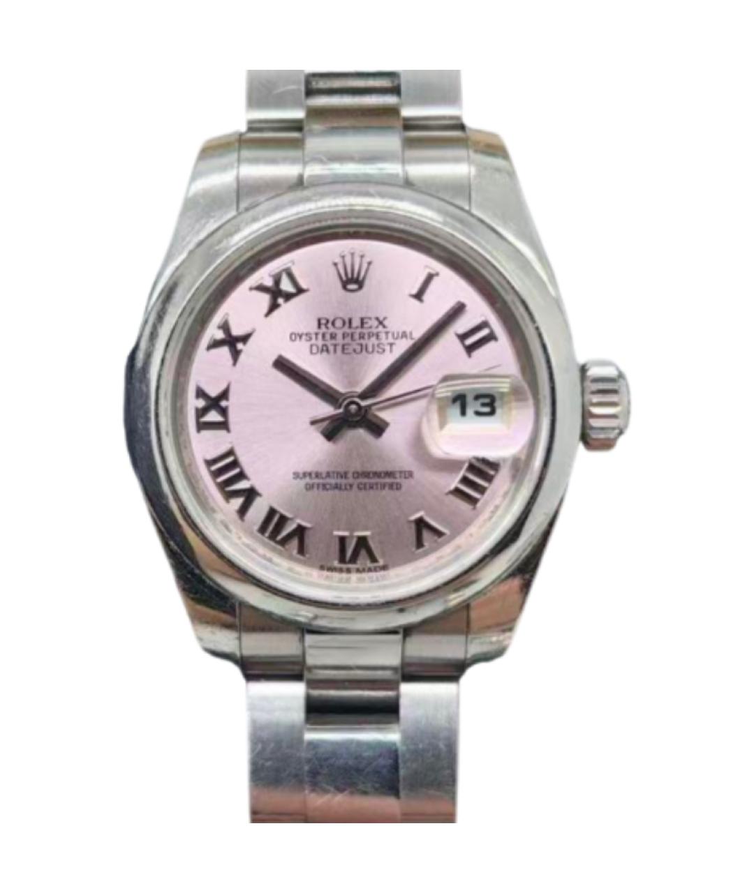 ROLEX Серебряные часы, фото 1