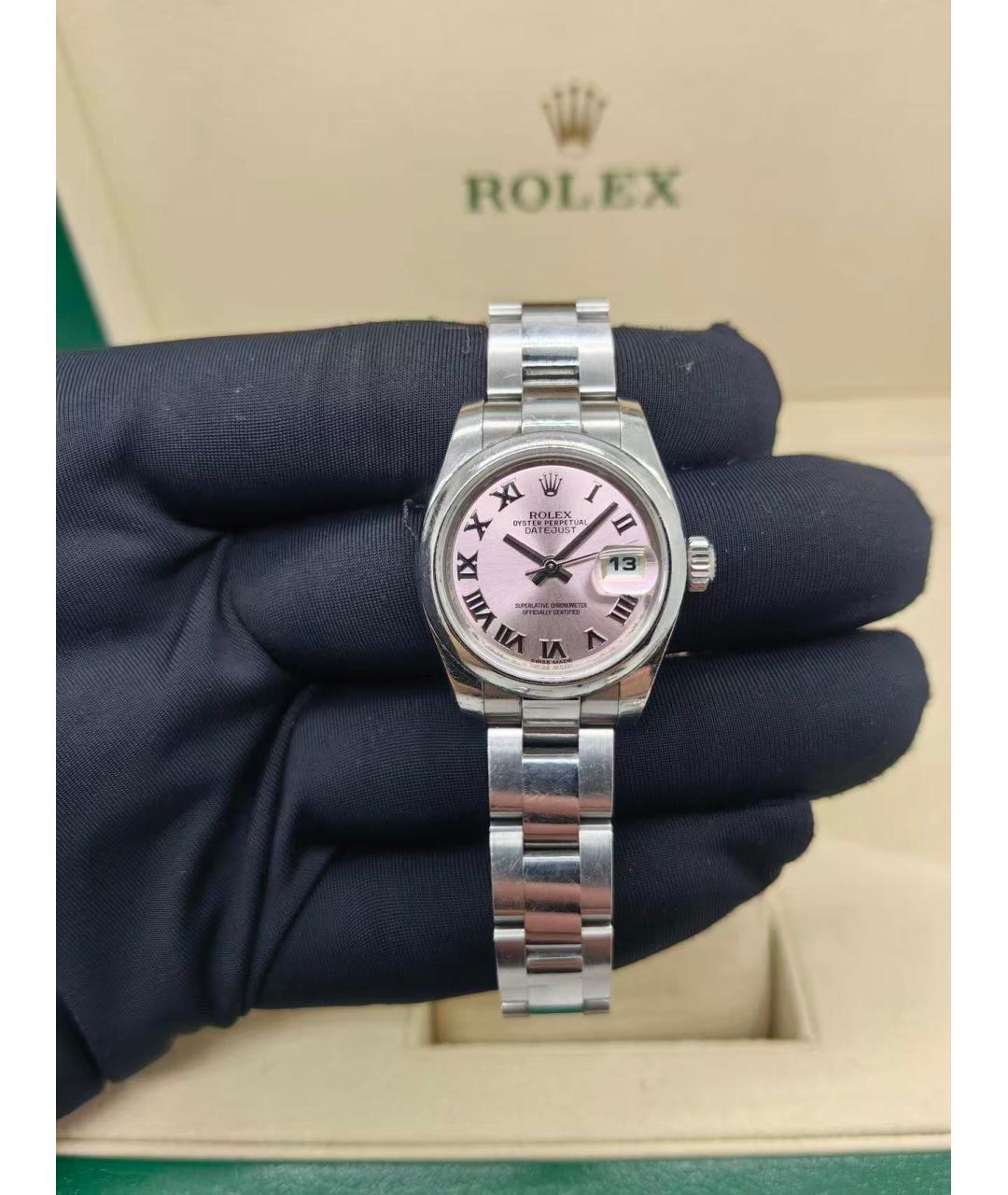 ROLEX Серебряные часы, фото 2