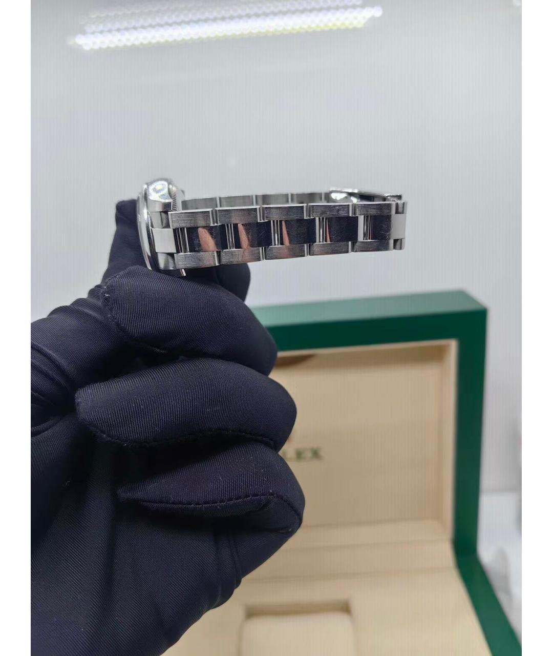 ROLEX Серебряные часы, фото 6