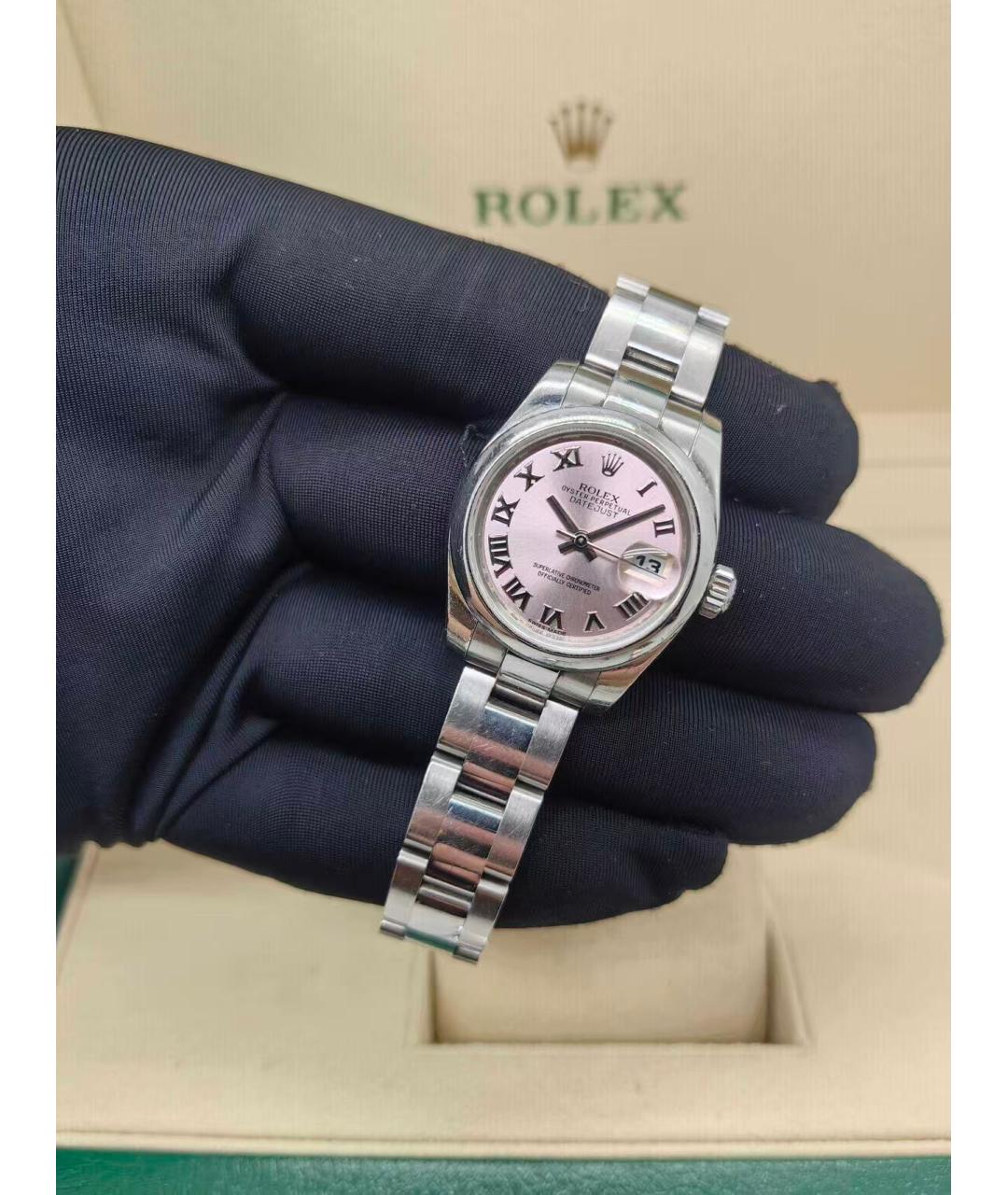 ROLEX Серебряные часы, фото 3