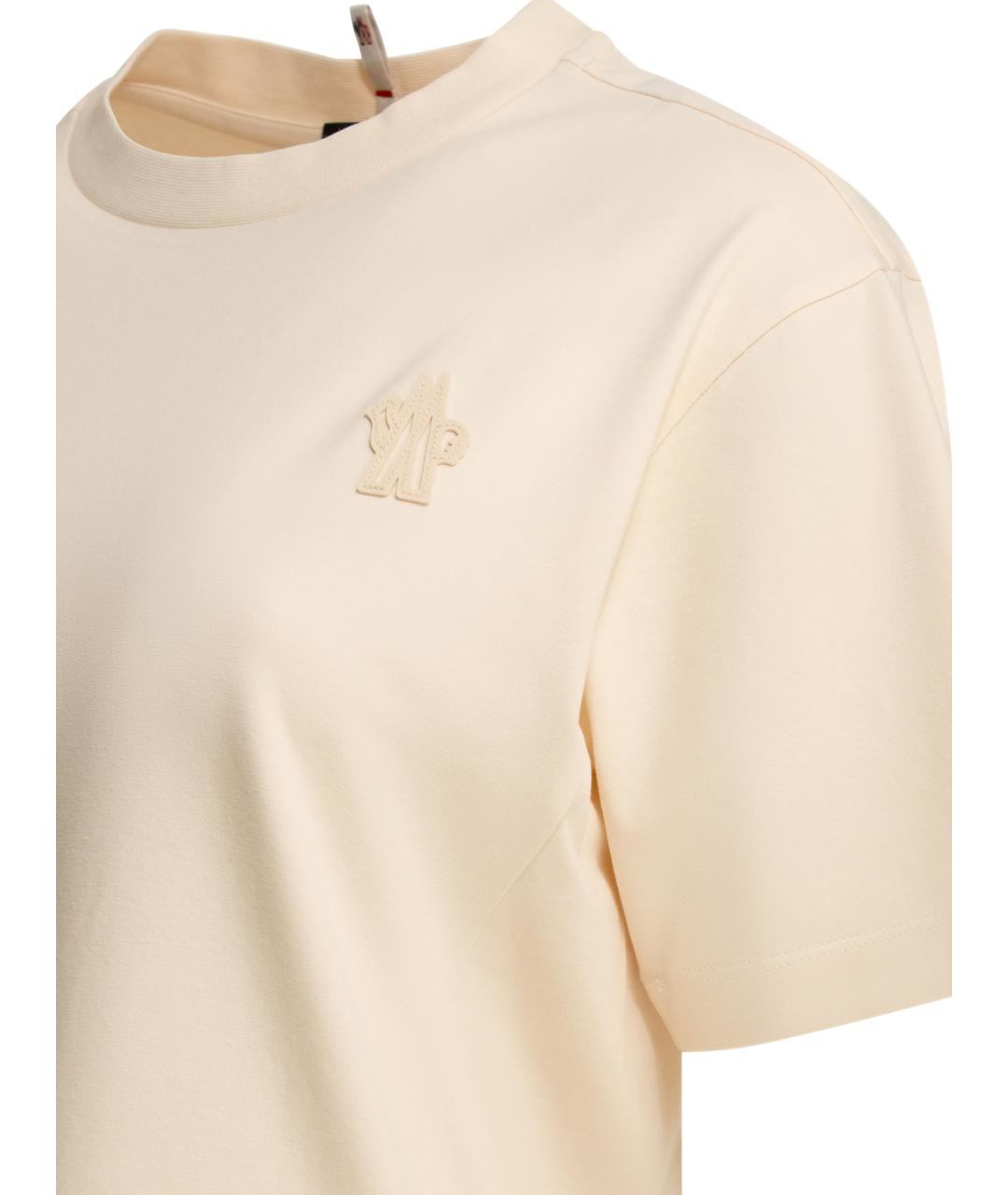 MONCLER GRENOBLE Мульти хлопковая футболка, фото 3