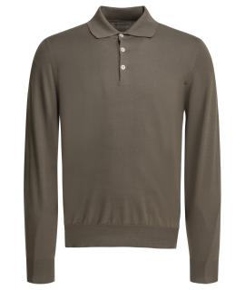 BRUNELLO CUCINELLI Поло с длинным рукавом