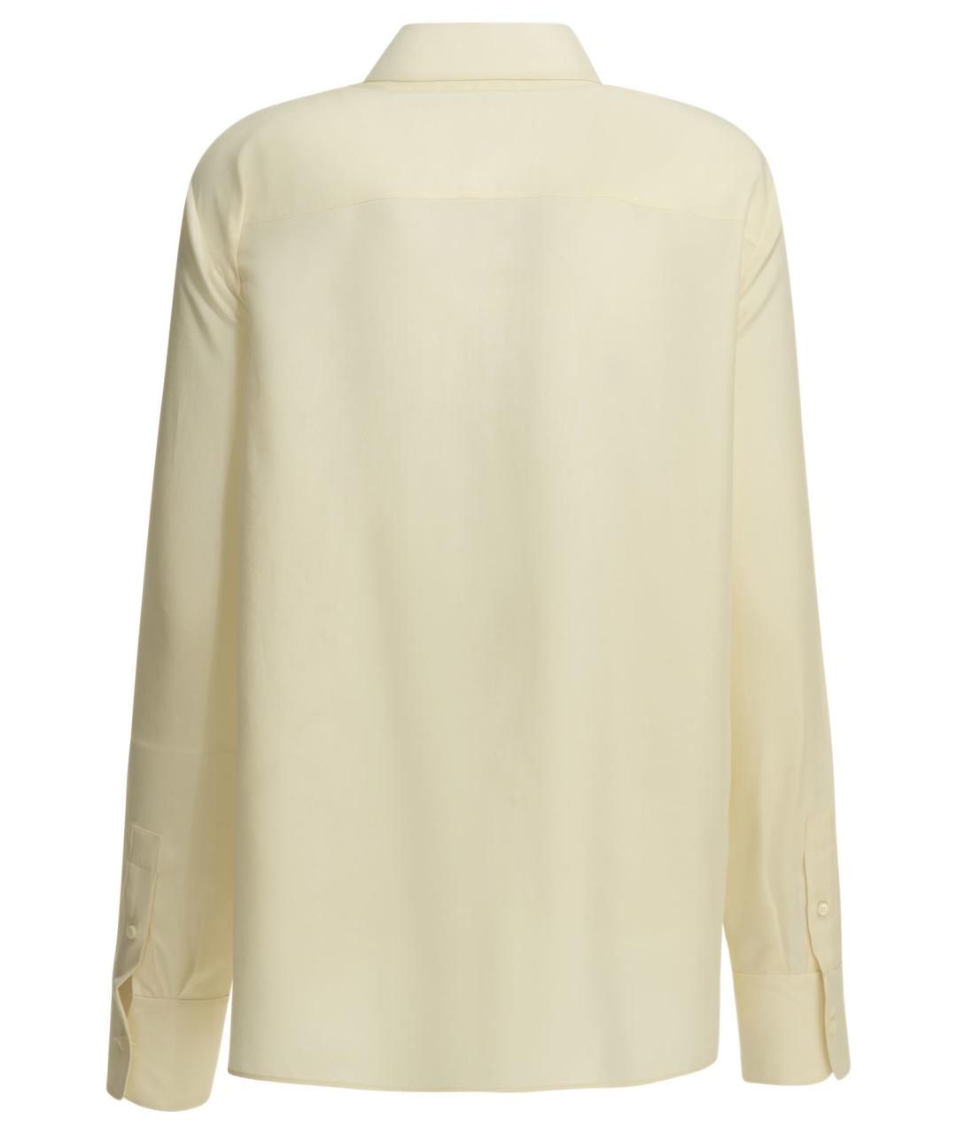 GIVENCHY Бежевая шелковая блузы, фото 2