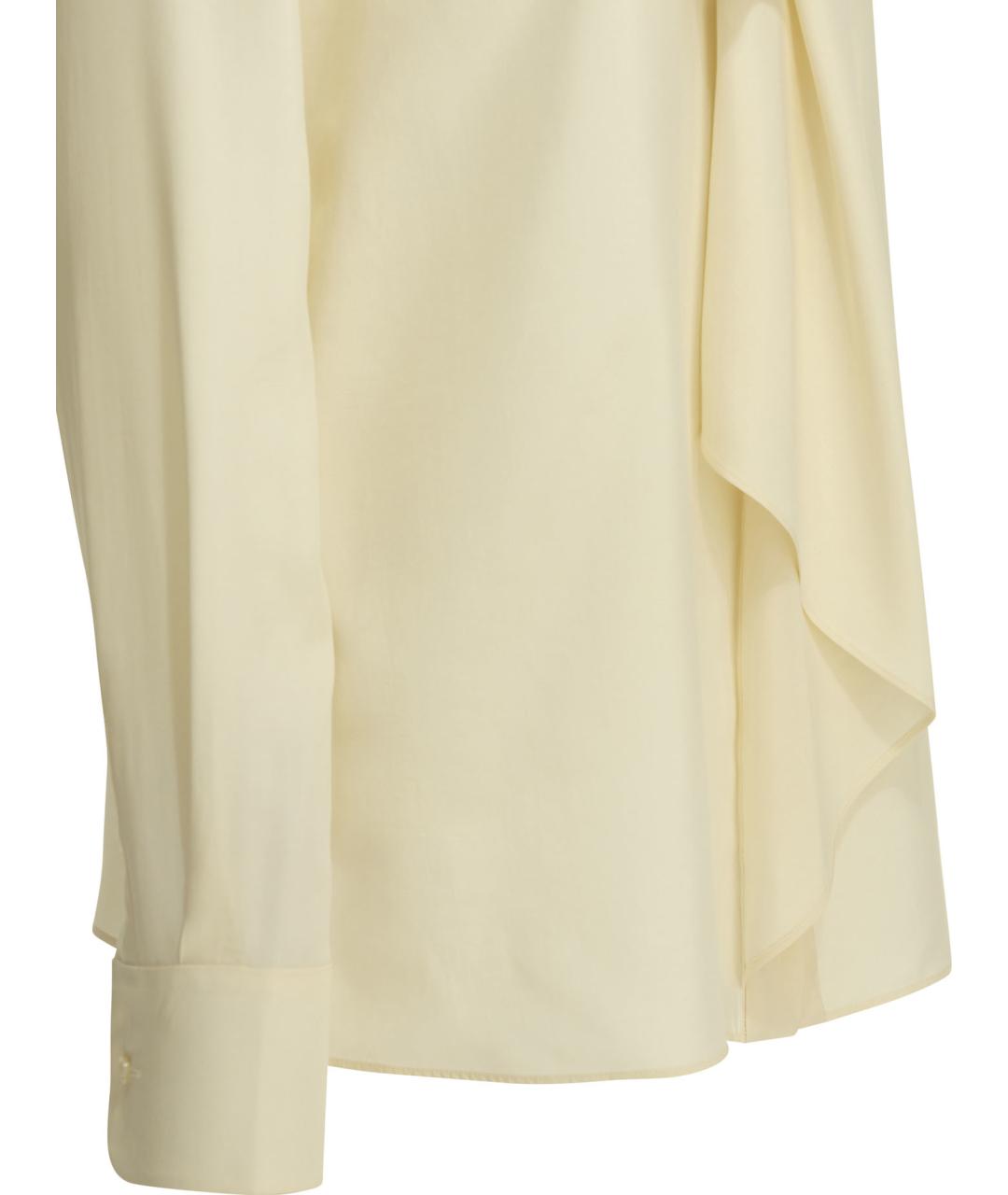 GIVENCHY Бежевая шелковая блузы, фото 4