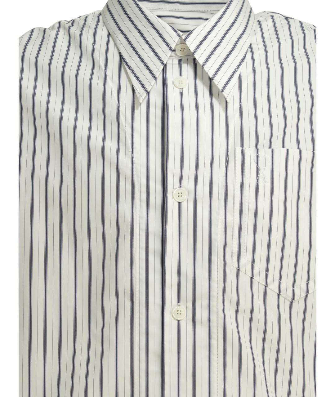 Ami Paris Белая хлопковая кэжуал рубашка, фото 3