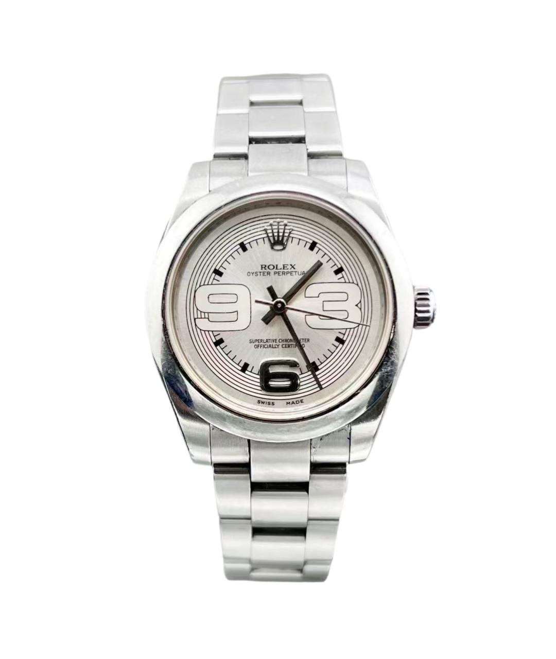 ROLEX Серебряные часы, фото 1