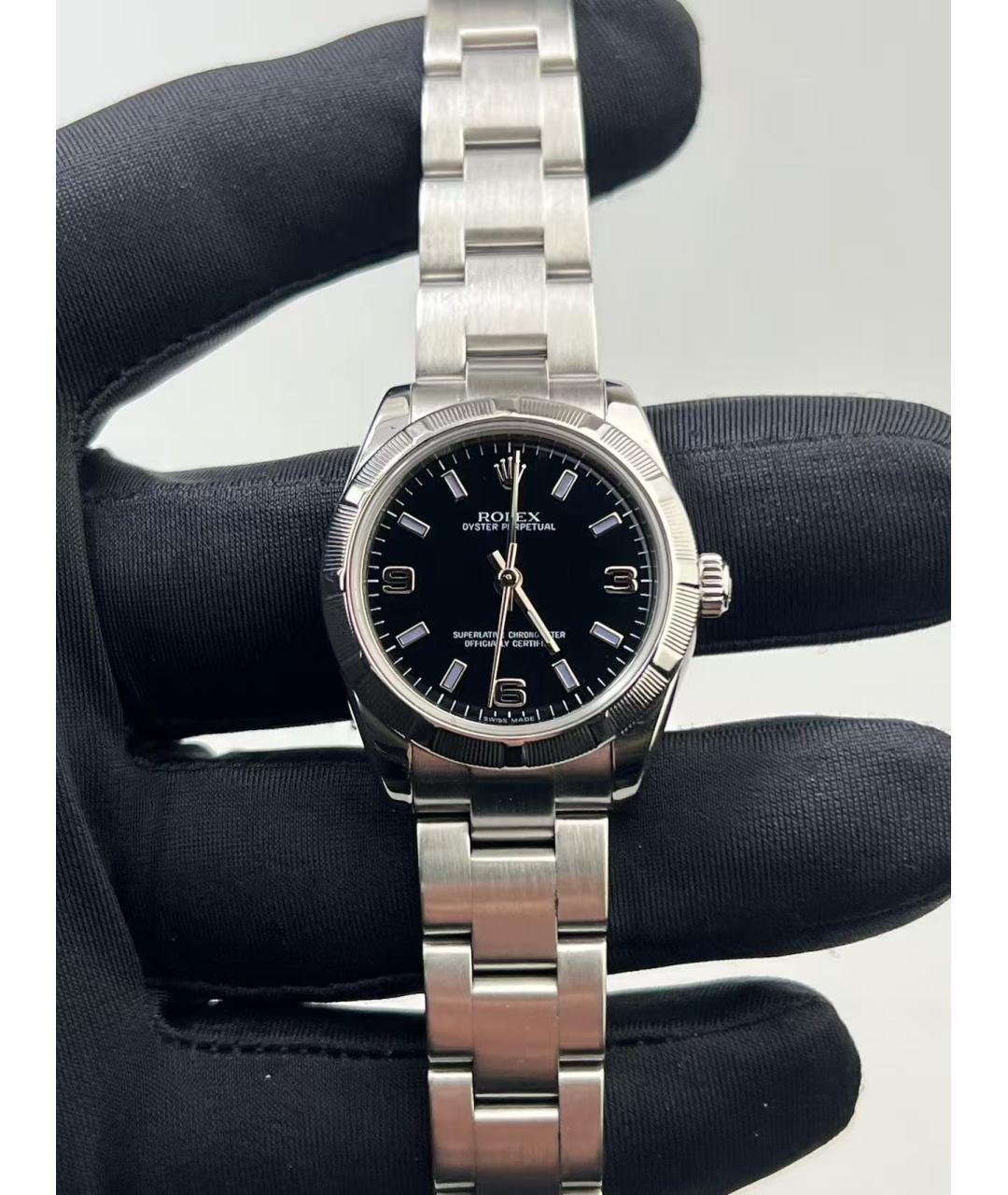 ROLEX Серебряные часы, фото 5