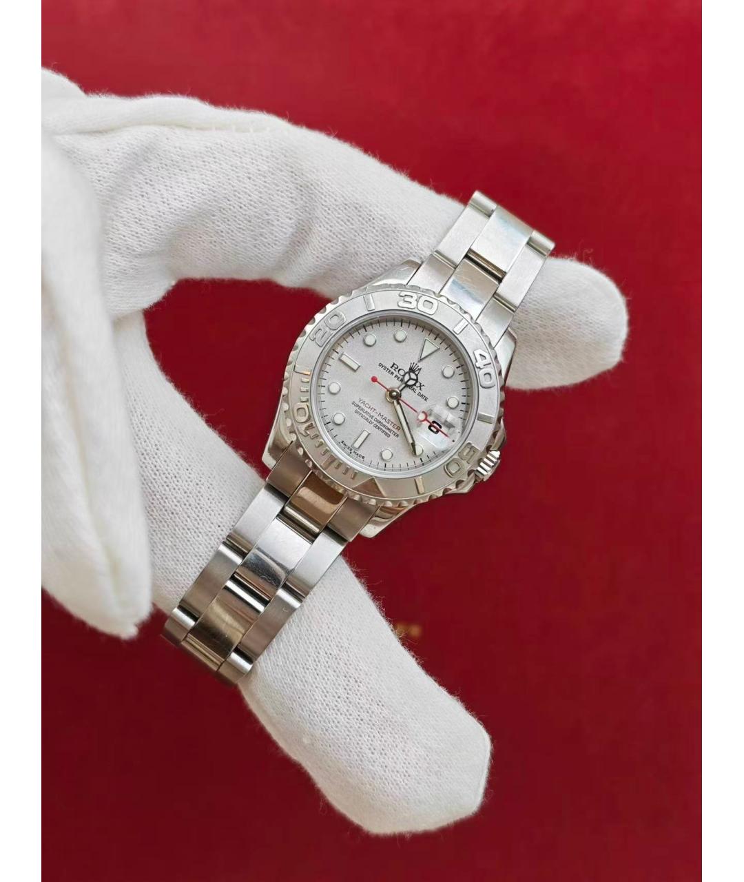 ROLEX Серебряные часы, фото 4