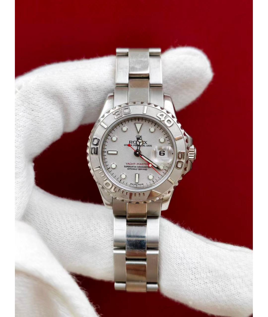 ROLEX Серебряные часы, фото 7