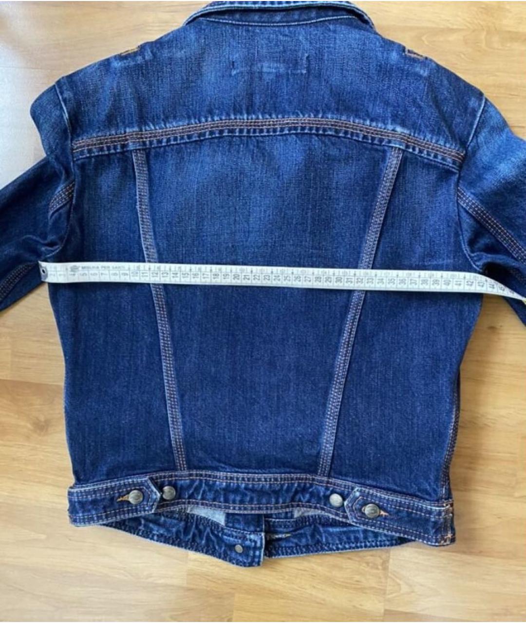 JUST CAVALLI Синяя деним куртка, фото 8