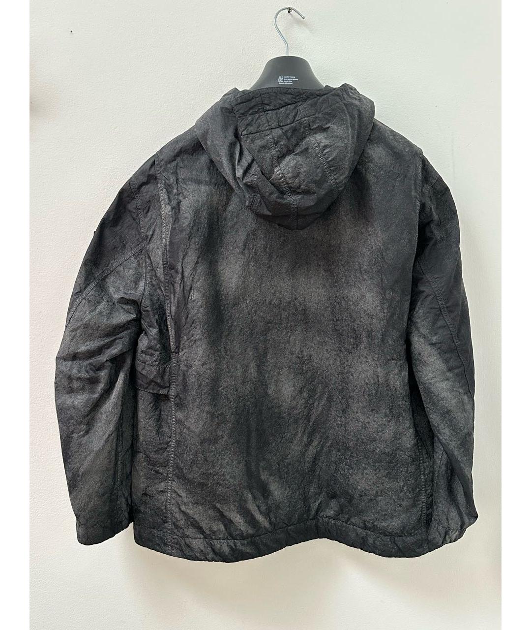 STONE ISLAND Антрацитовая полиамидовая куртка, фото 6