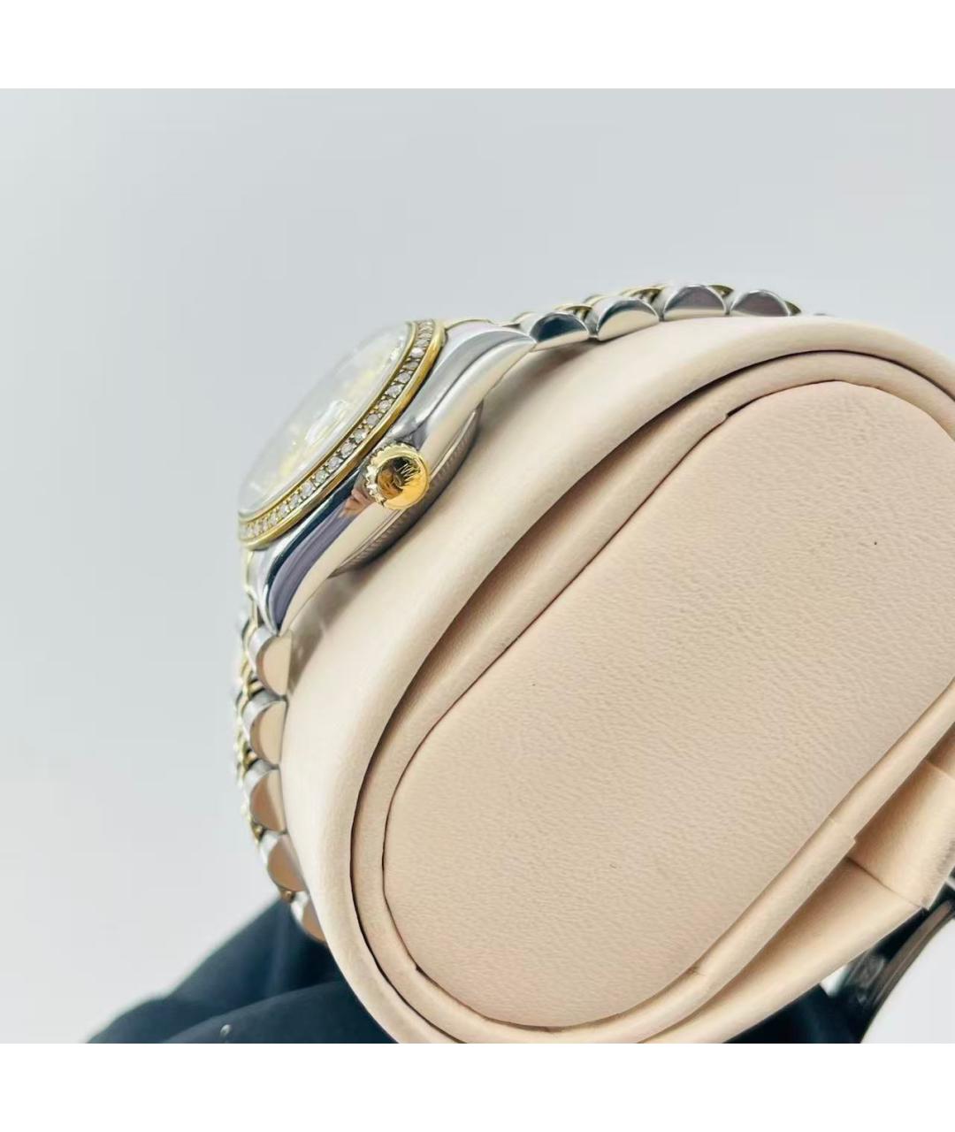 ROLEX Желтые часы, фото 3