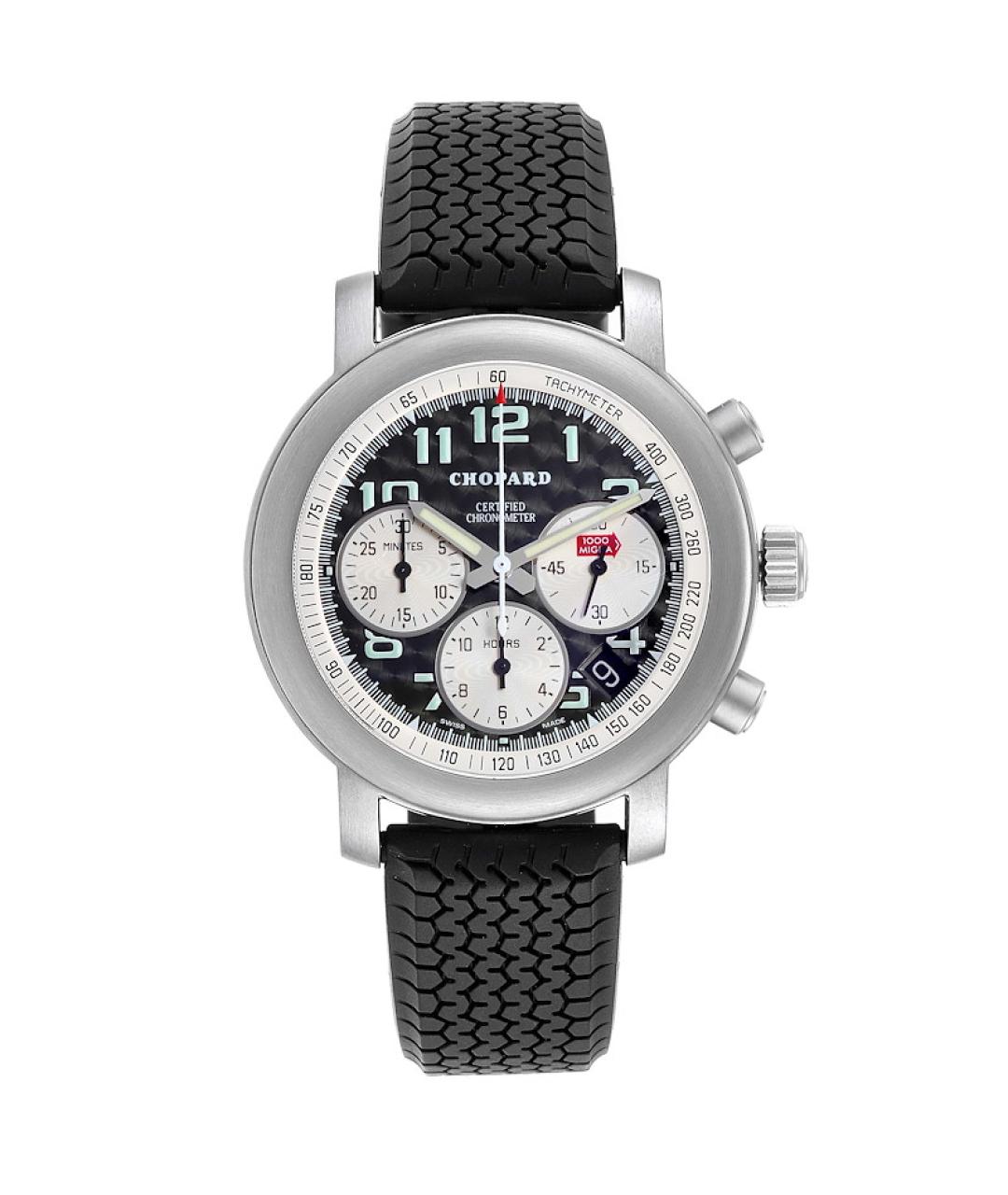 CHOPARD Черные металлические часы, фото 1