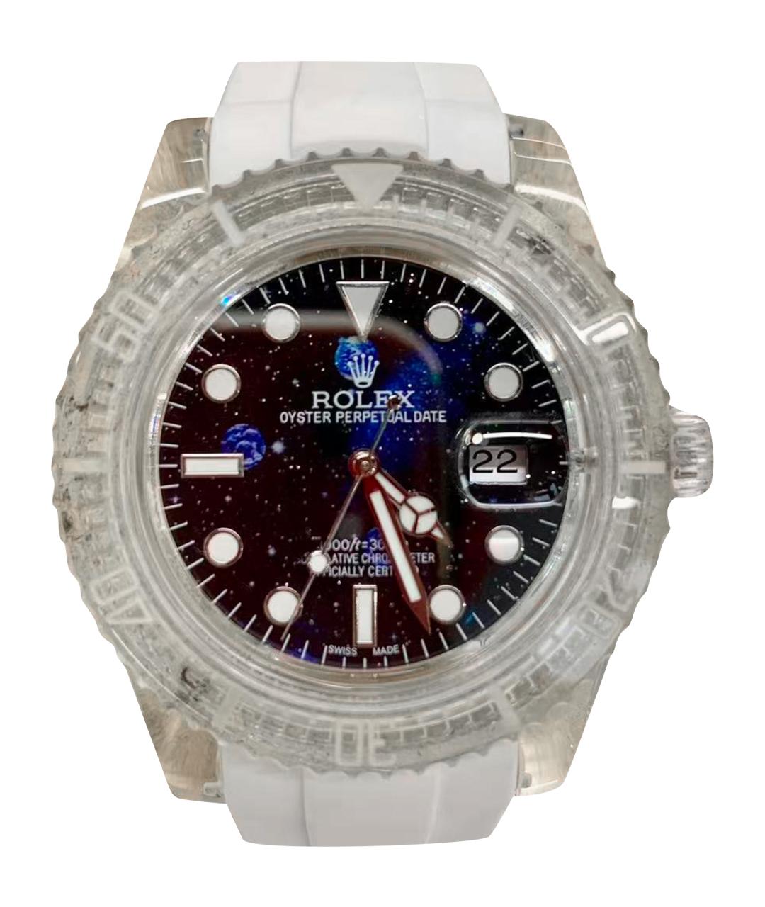 ROLEX Белые часы, фото 1