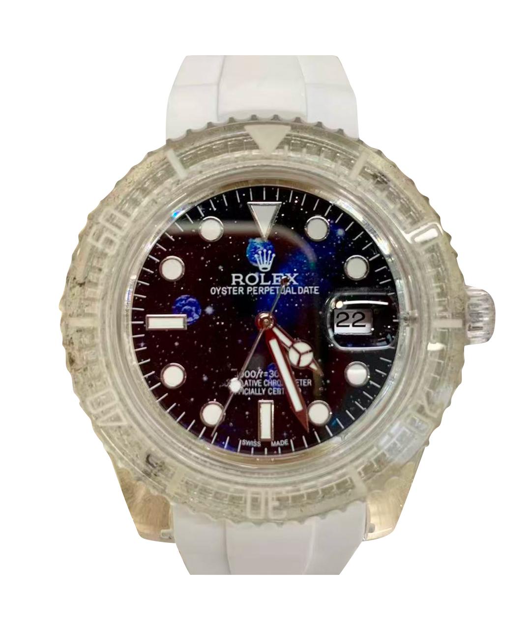 ROLEX Белые часы, фото 7