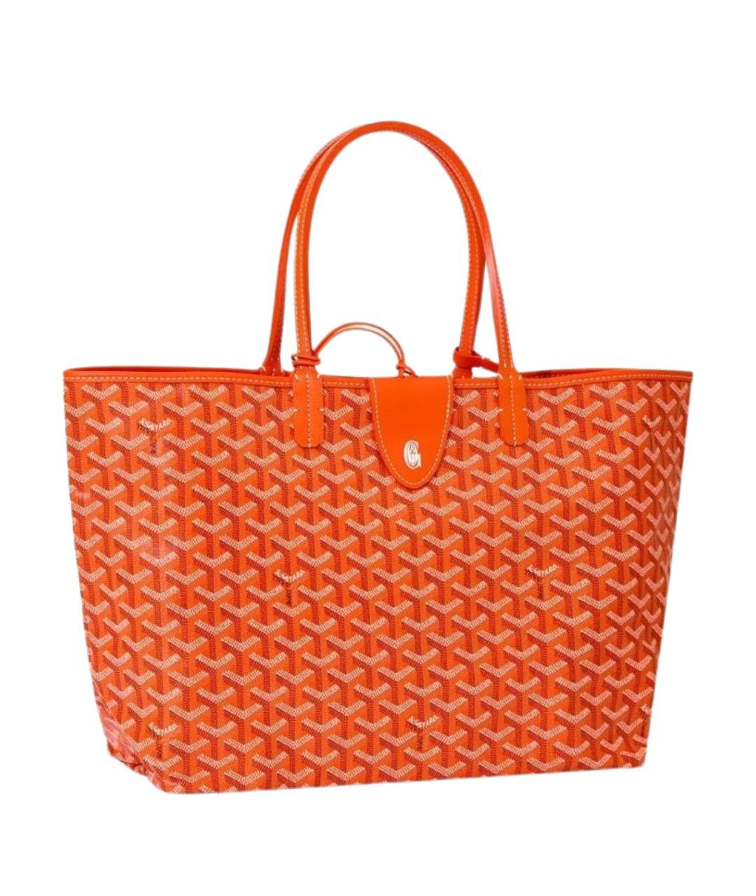 GOYARD Оранжевая сумка тоут, фото 1