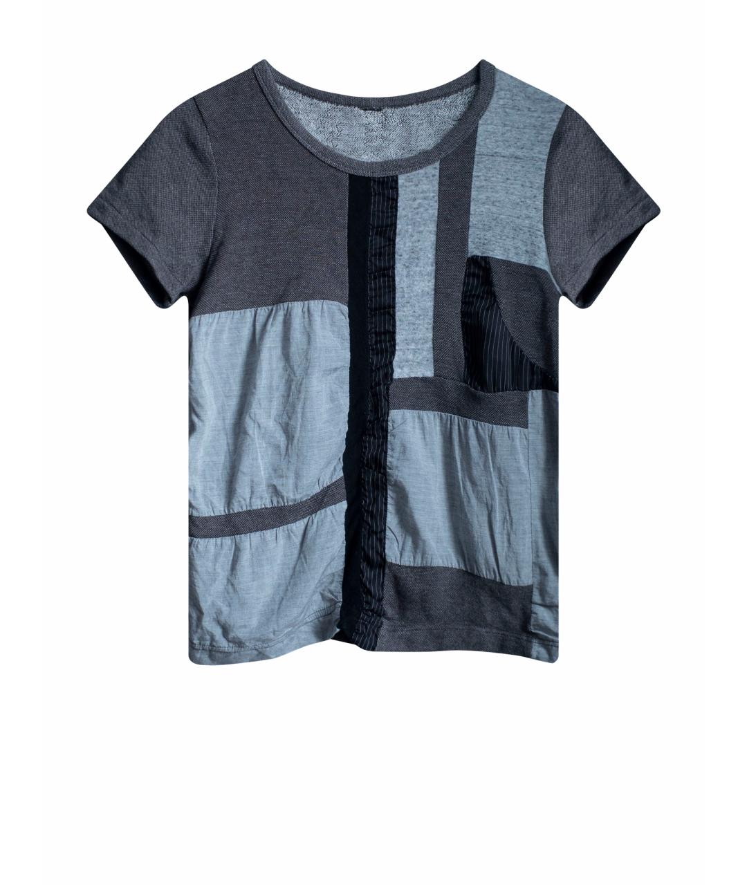 YOHJI YAMAMOTO Мульти хлопковая футболка, фото 1