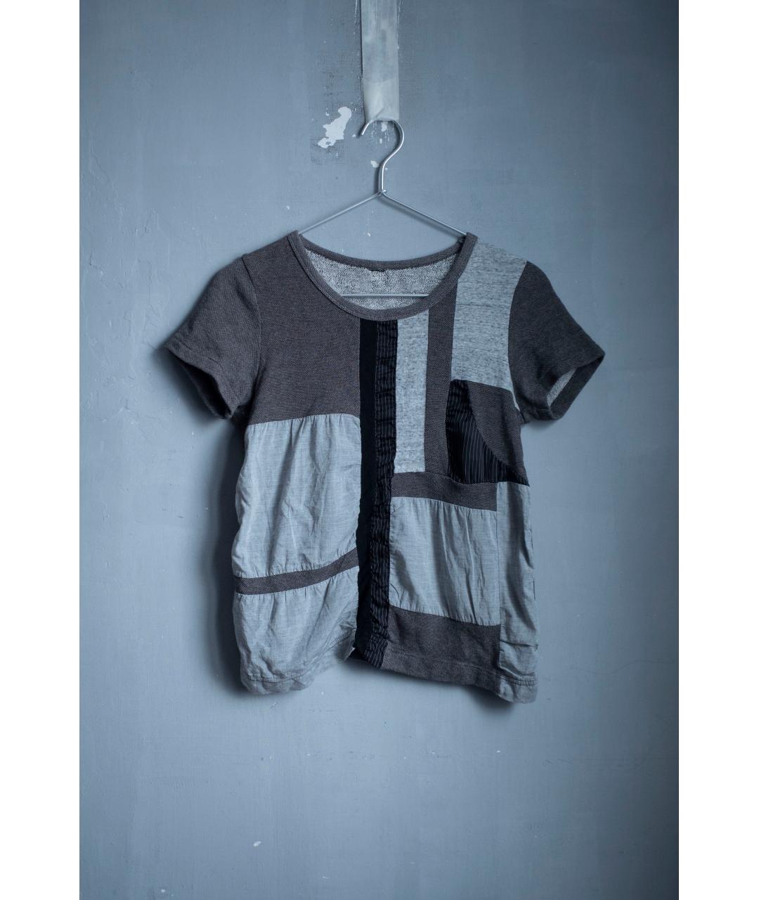 YOHJI YAMAMOTO Мульти хлопковая футболка, фото 4