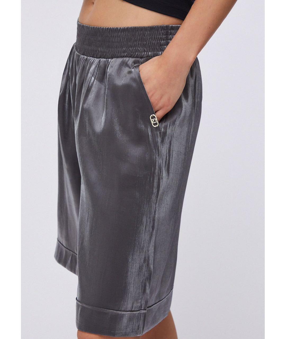 LIU JO Серебряные шорты, фото 4