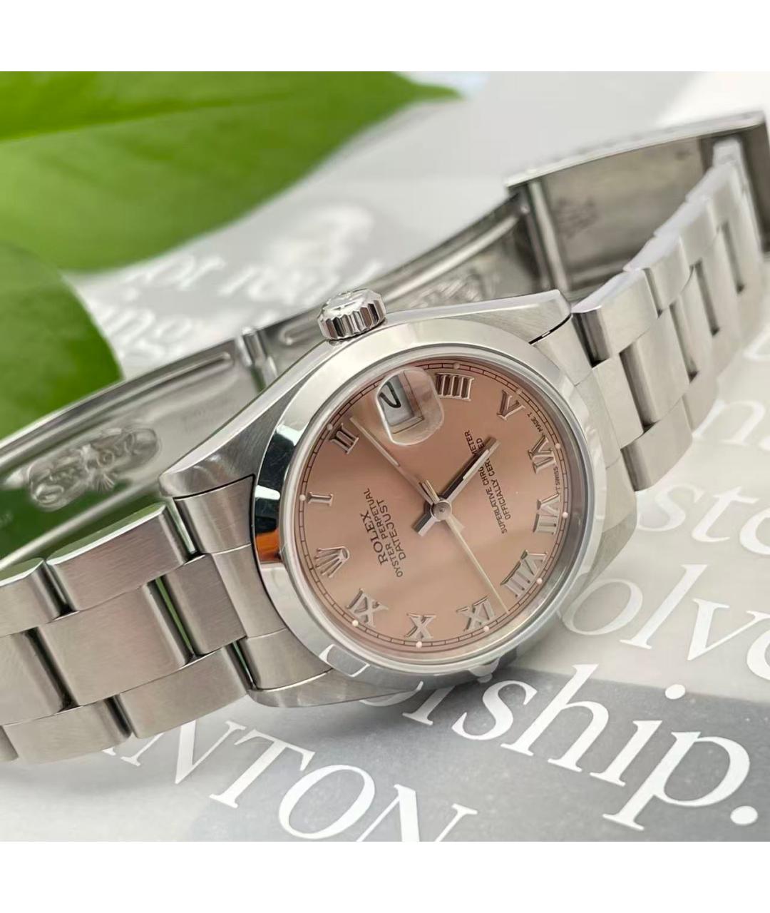 ROLEX Серебряные часы, фото 6