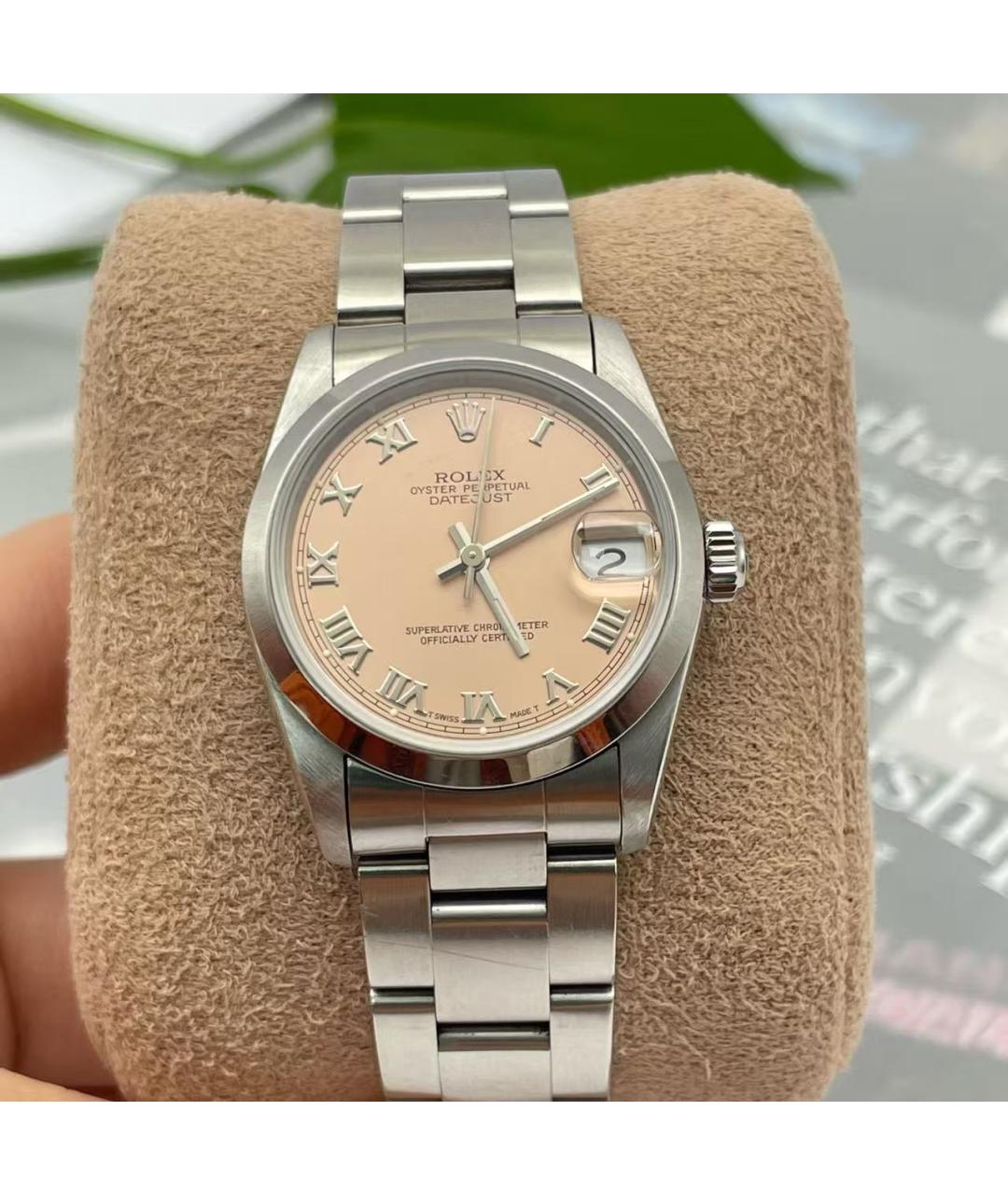 ROLEX Серебряные часы, фото 3