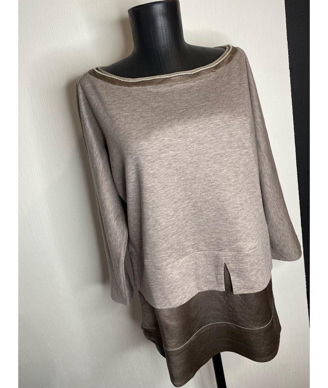 FABIANA FILIPPI Коричневая блузы, фото 3