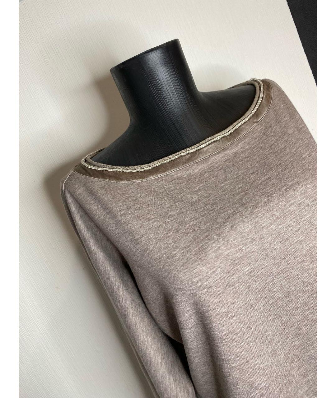 FABIANA FILIPPI Коричневая блузы, фото 4