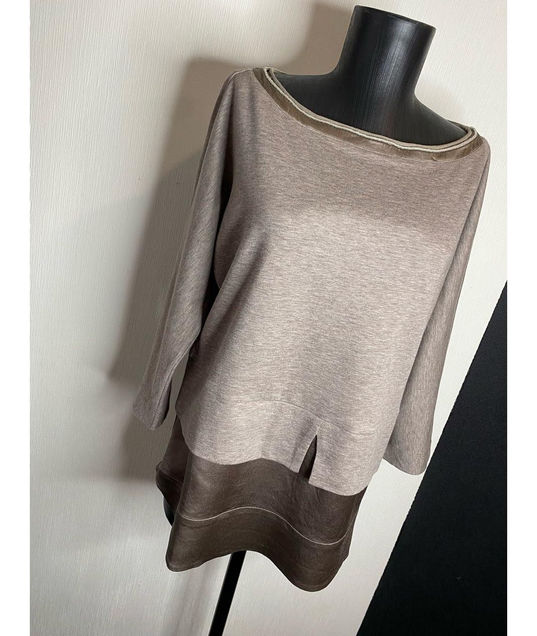 FABIANA FILIPPI Коричневая блузы, фото 9