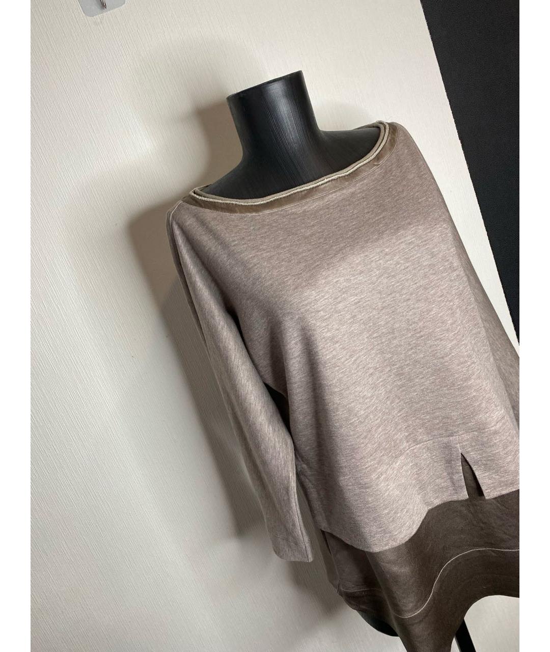 FABIANA FILIPPI Коричневая блузы, фото 2