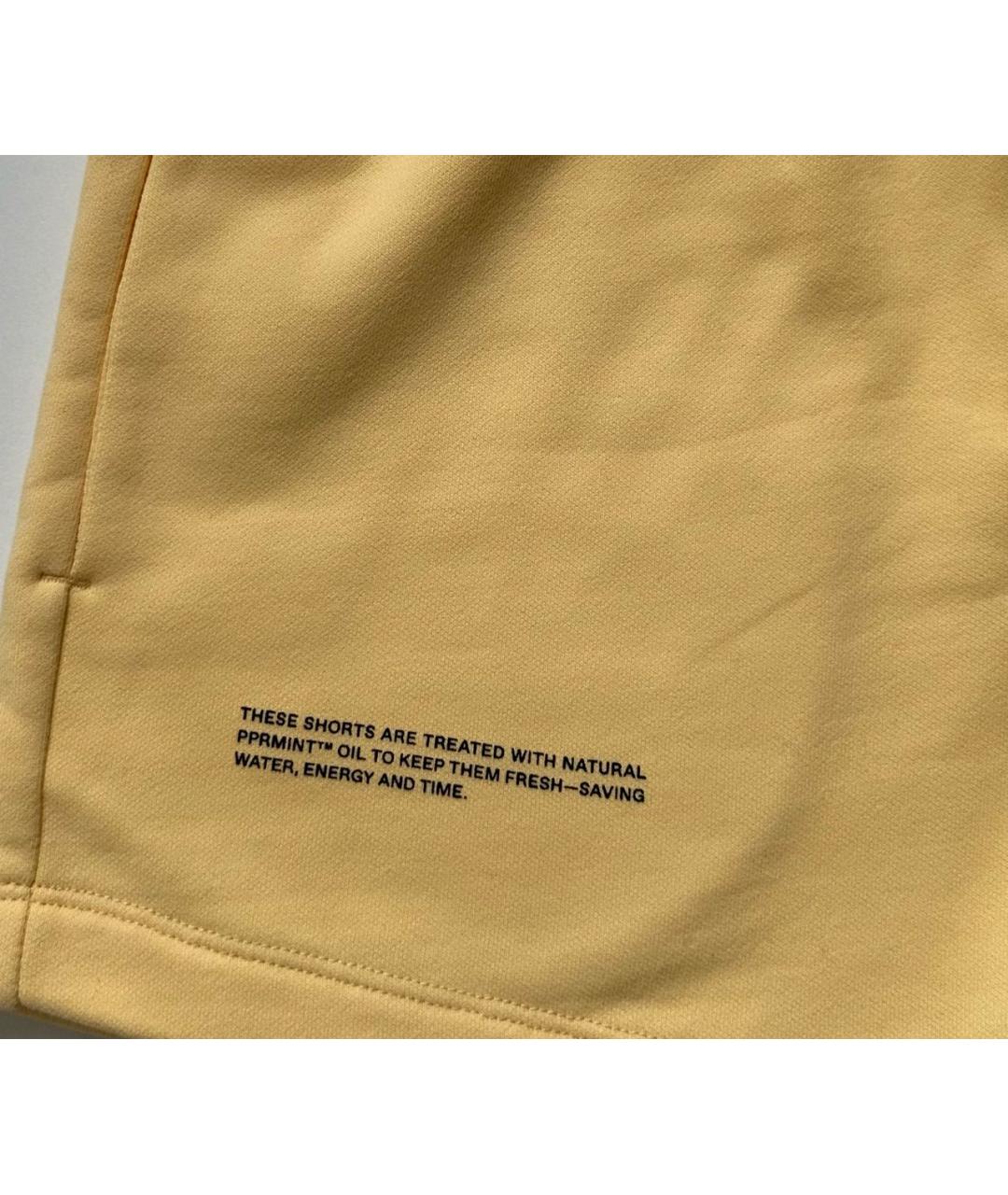 THE PANGAIA Желтый хлопковый костюм с брюками, фото 4