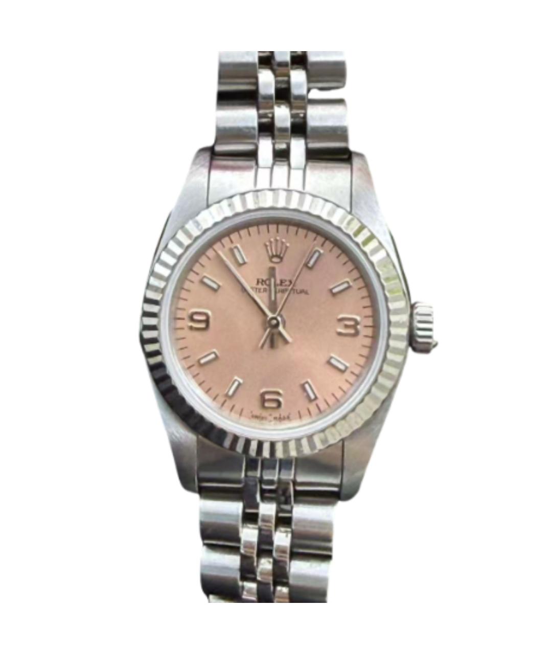 ROLEX Серебряные часы, фото 1