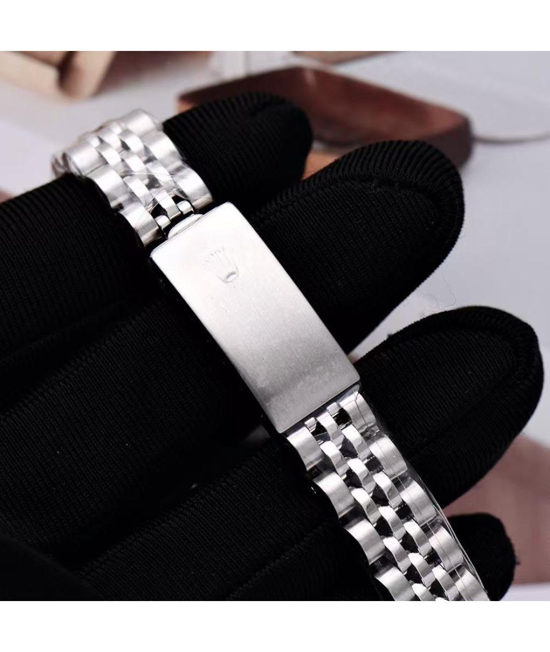 ROLEX Серебряные часы, фото 6