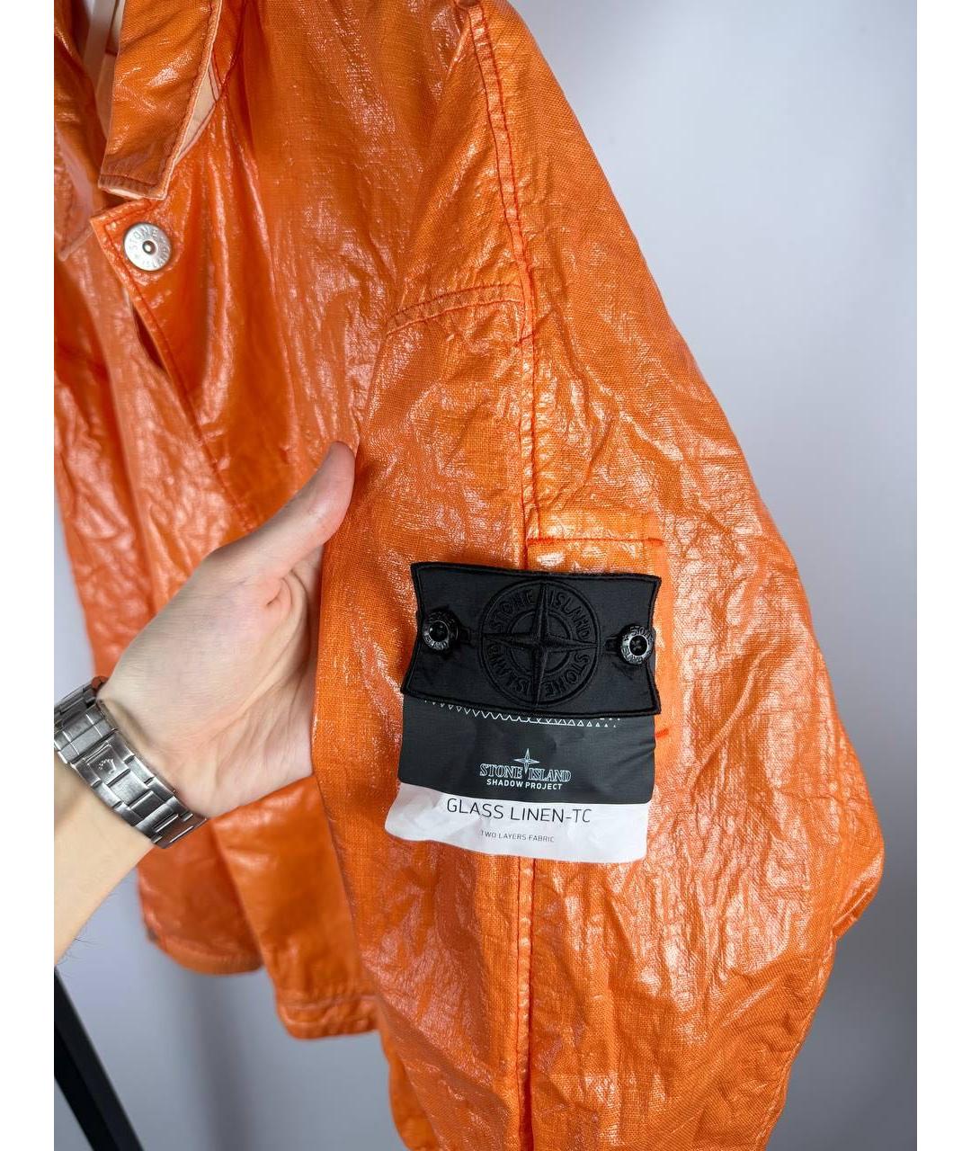 STONE ISLAND SHADOW PROJECT Оранжевая куртка, фото 6