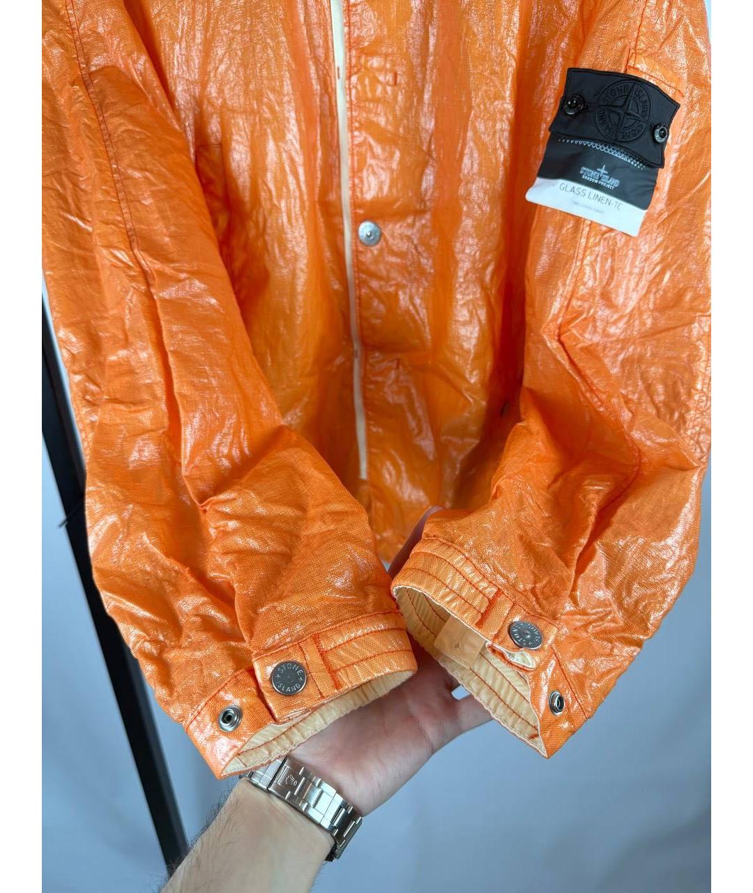 STONE ISLAND SHADOW PROJECT Оранжевая куртка, фото 8