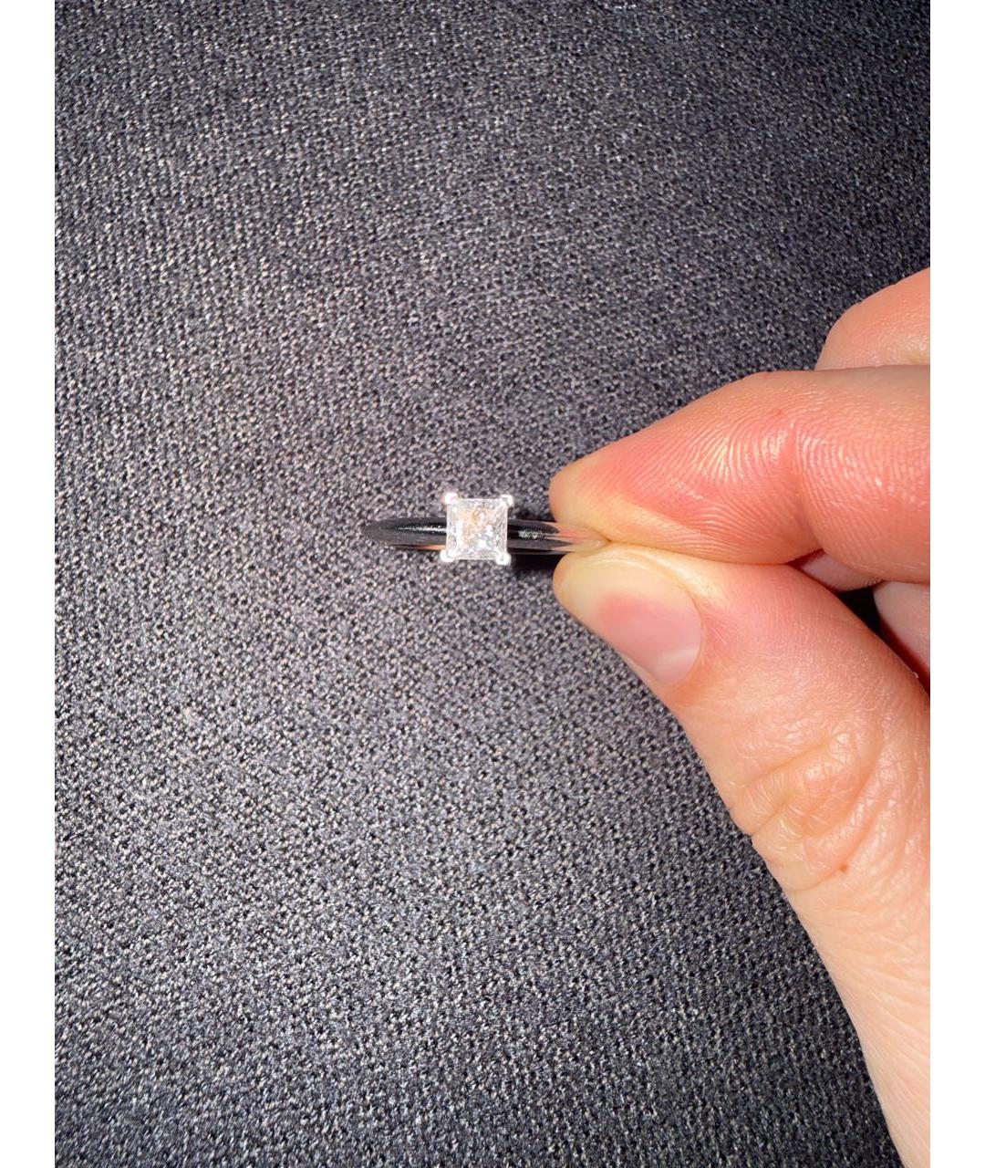 TIFFANY&CO Серебряное платиновое кольцо, фото 2