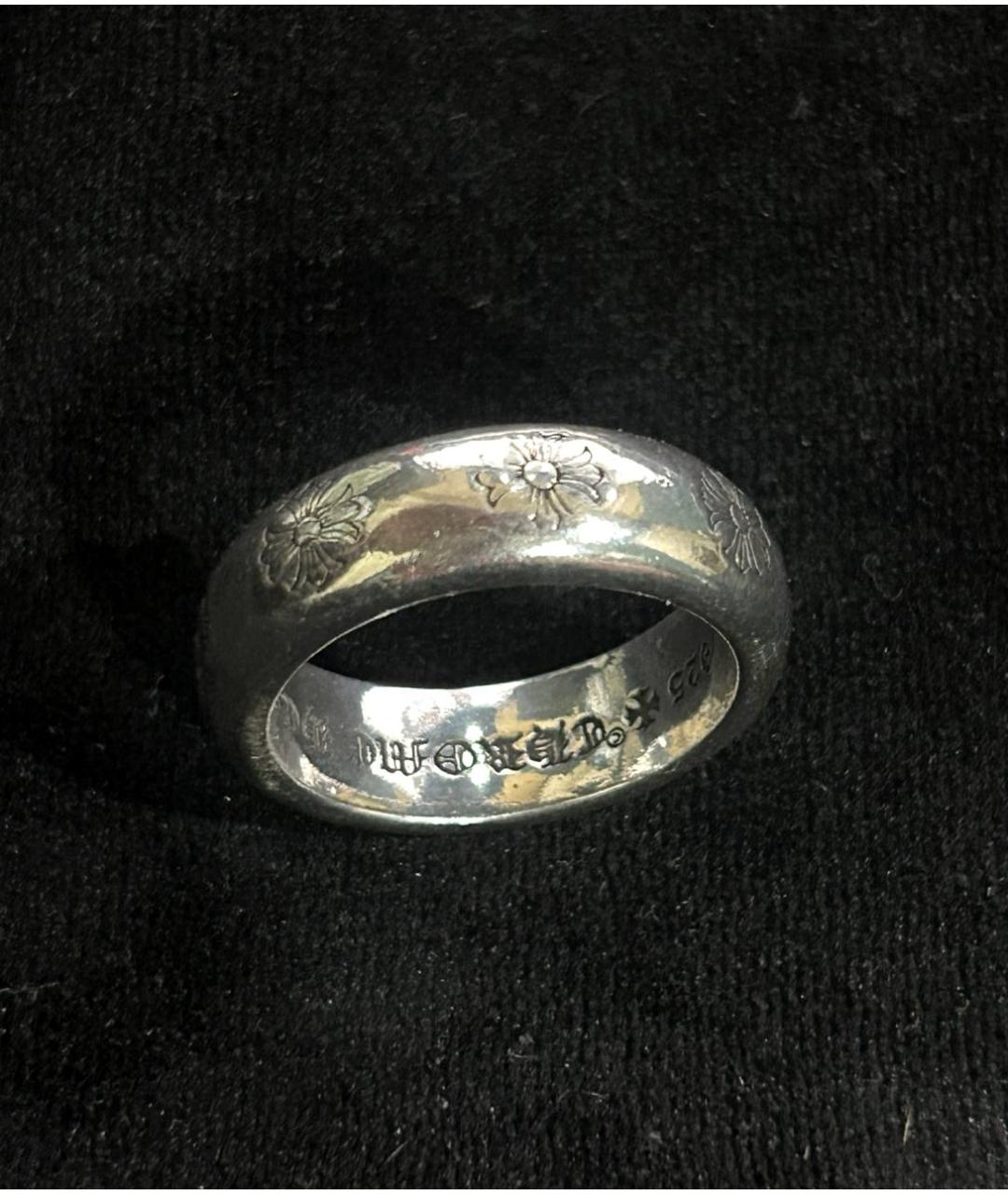 CHROME HEARTS Серебряное серебряное кольцо, фото 4