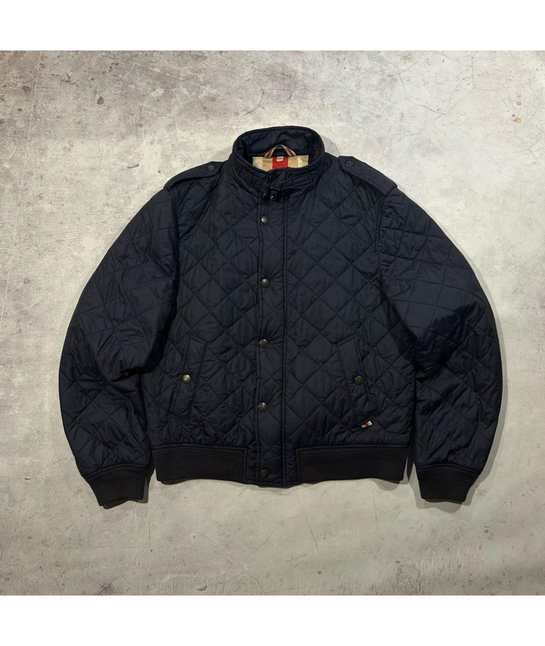 BURBERRY Темно-синяя куртка, фото 4