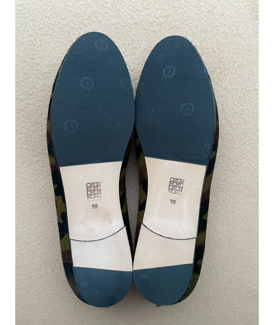 CAROLINA HERRERA Хаки лоферы, фото 7