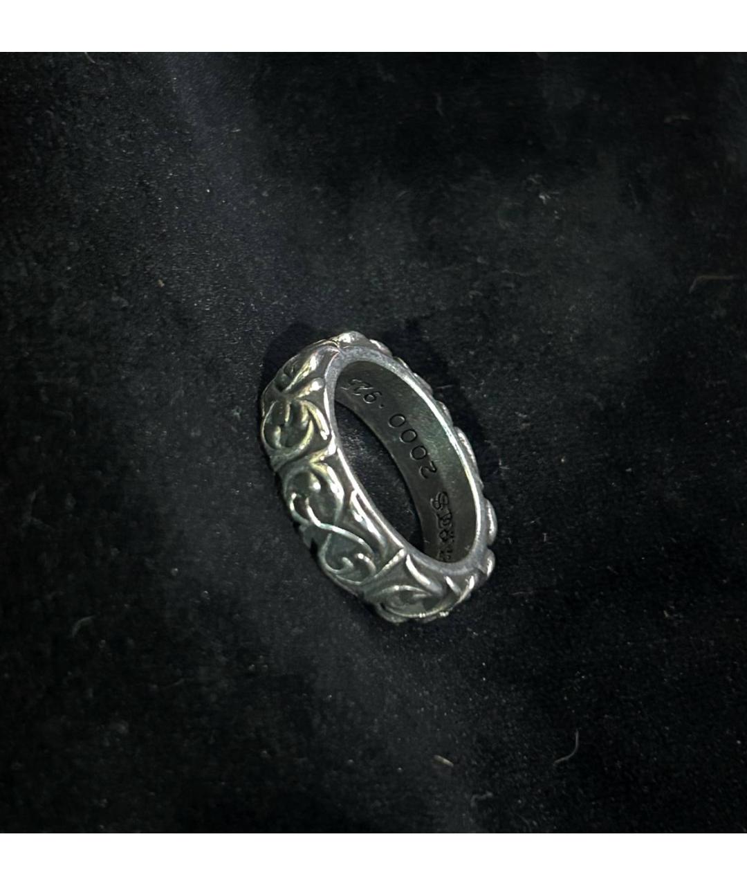 CHROME HEARTS Серебряное серебряное кольцо, фото 3