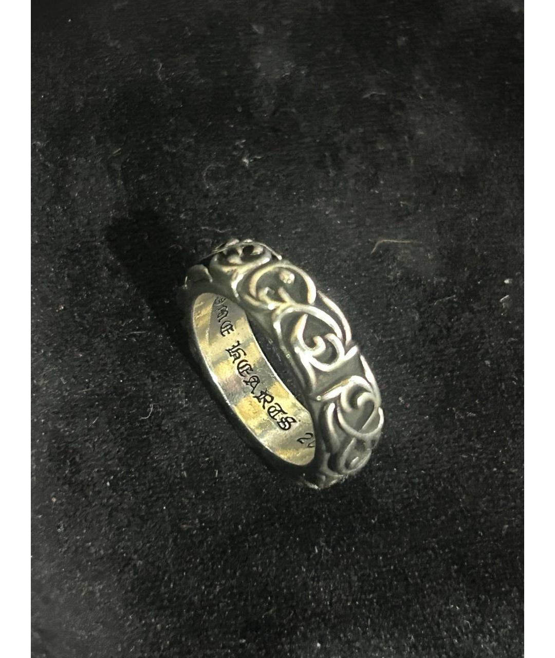 CHROME HEARTS Серебряное серебряное кольцо, фото 4