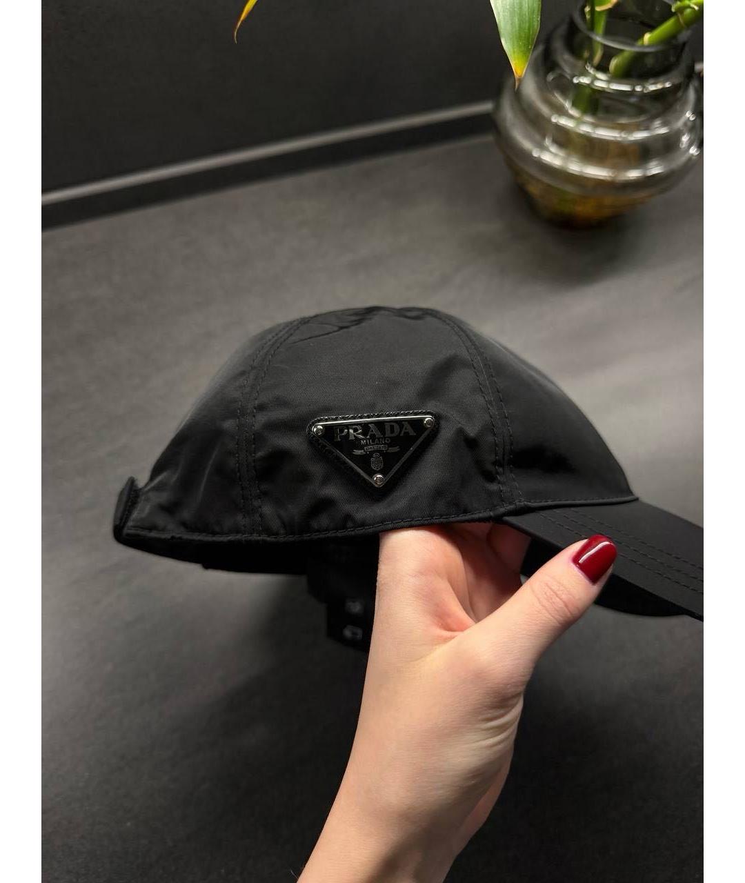 PRADA Черная кепка/бейсболка, фото 2