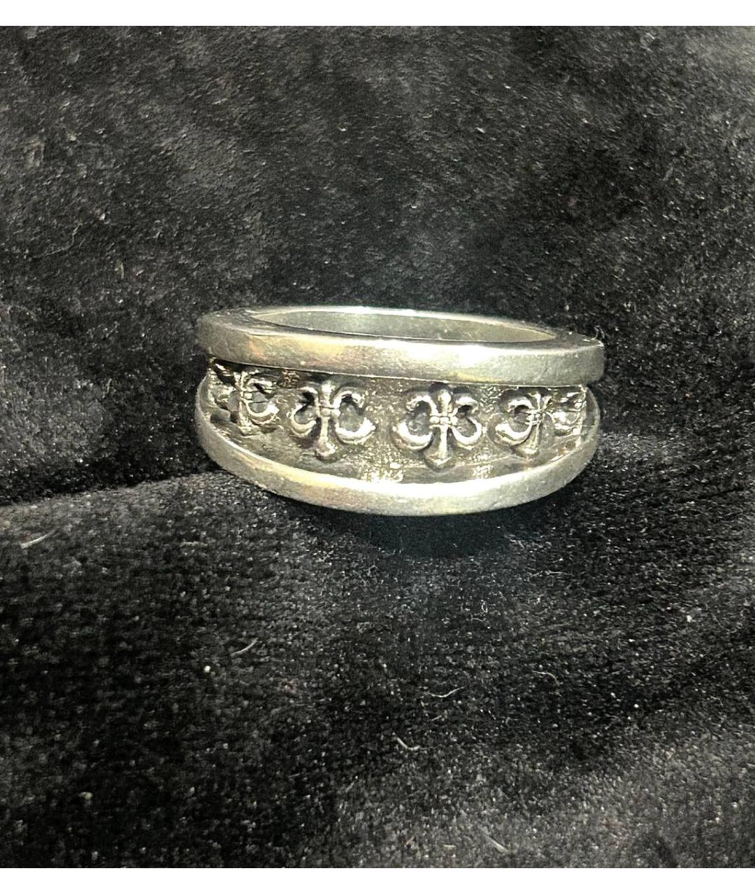 CHROME HEARTS Серебряное серебряное кольцо, фото 5