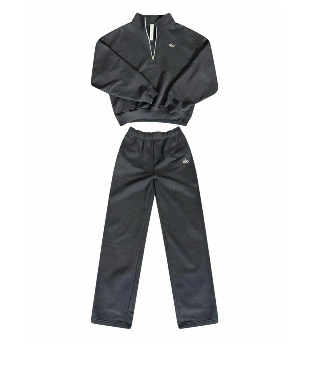 ALO YOGA Черный костюм с брюками, фото 6