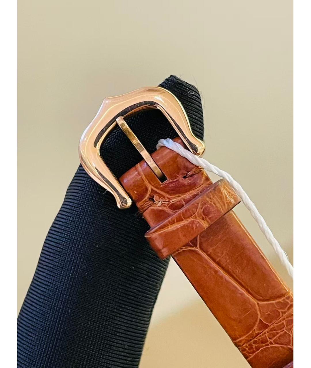 CARTIER Белые часы из розового золота, фото 6