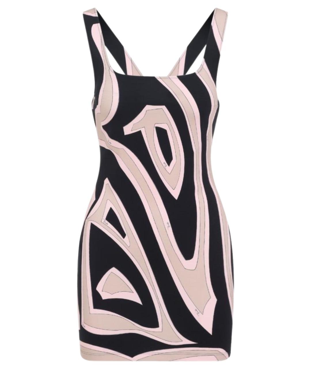 PUCCI Мульти вискозное повседневное платье, фото 1