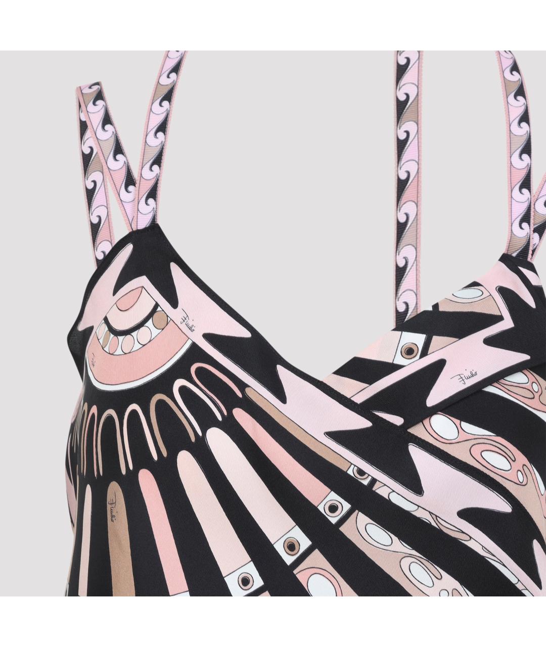 PUCCI Мульти шелковая майка, фото 3