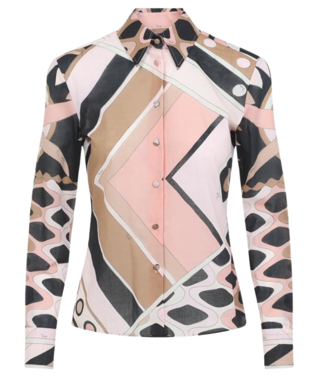 PUCCI Мульти хлопковая рубашка, фото 1
