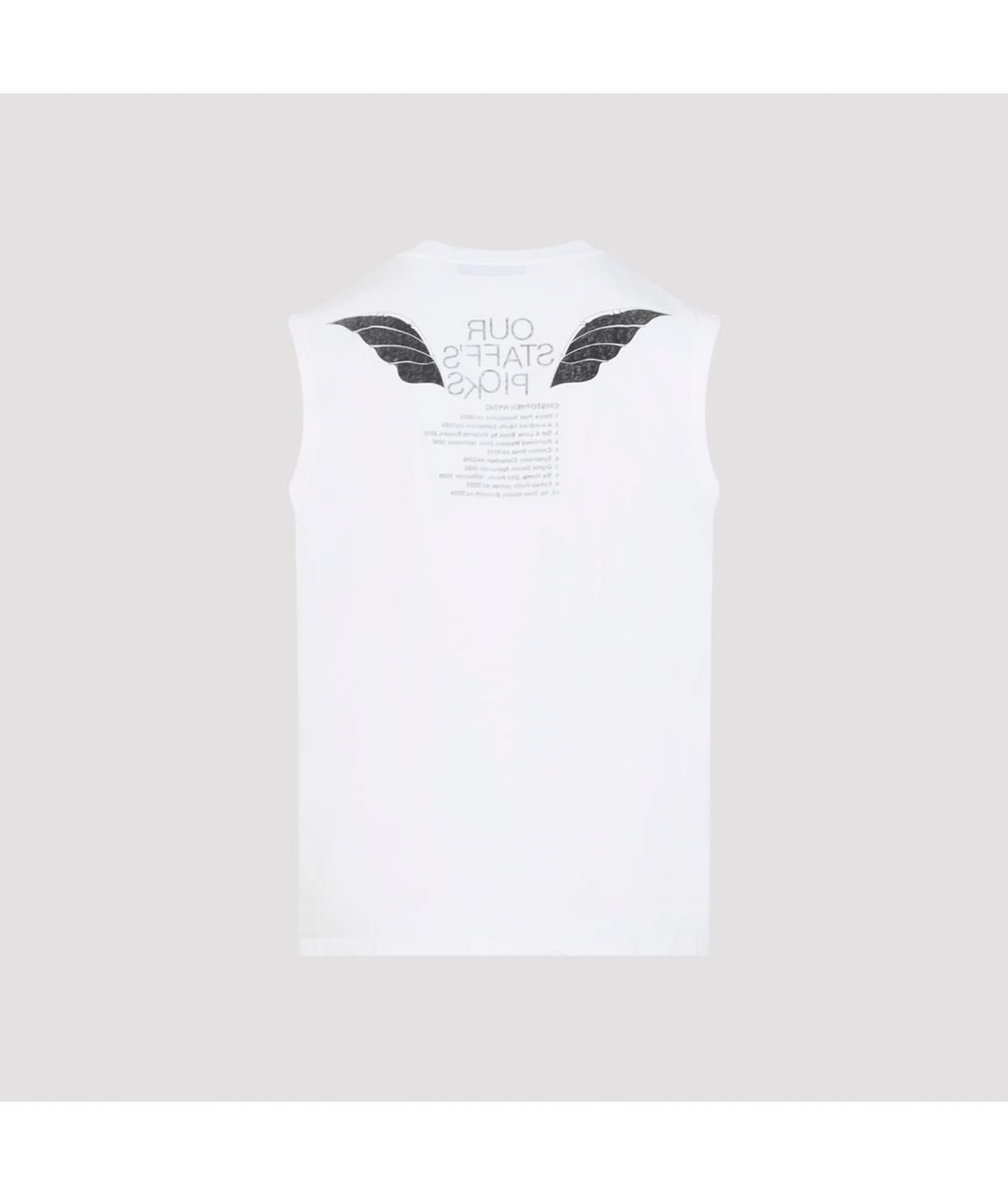 OUR LEGACY Белая хлопковая майка, фото 2